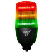 Колонна световая 3-уровневая (3 цвета) с зуммером 24V AC/DC, EMAS мини-фото