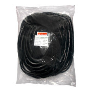 Спиральная обвязка для провода ∅26-150 мм e.spiral.stand.30.black (10 м) черная, E.NEXT мини-фото