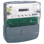 Счетчик электроэнергии NIK2301 AP2.0000.0.11 5(60)А 3-фазный электромеханический однотарифный, NiK мини-фото
