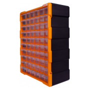 Органайзер пластиковий 381×157×475 мм 60-секційний e.toolbox.pro.22, E.NEXT міні-фото